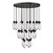 Z-Lite Arden Chandelier, 27-Light, 36 In.W x 12 In.H, Matte Black/Clear 651P-27R-MB - alternate 7